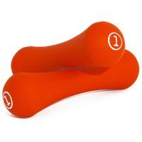 Гантельний набір LiveUp Neoprene Dumbbell неопрен червоний 2х1кг LS2002-B1 (6951376138177)