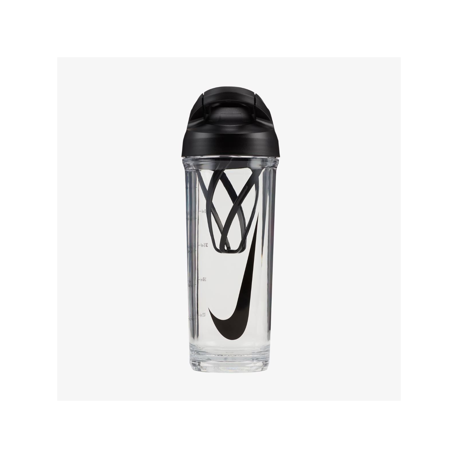 Пляшка для води Nike TR Hypercharge Shaker Bottle 24 OZ прозора, чорна 709 мл N.100.0106.958.24 (887791110671) зображення 2