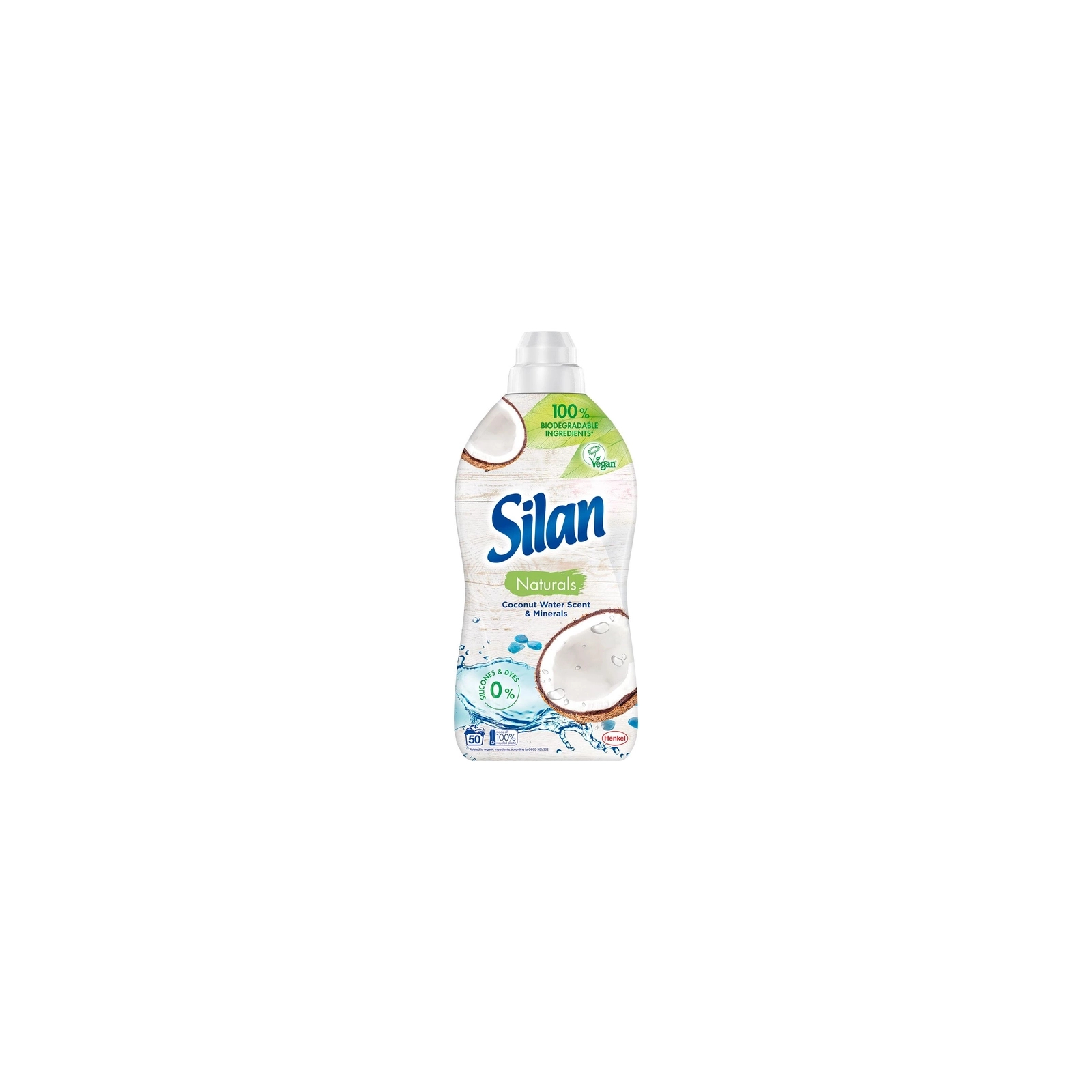 Кондиционер для белья Silan Naturals Аромат кокосовой воды и минералы 1100 мл (9000101590302)