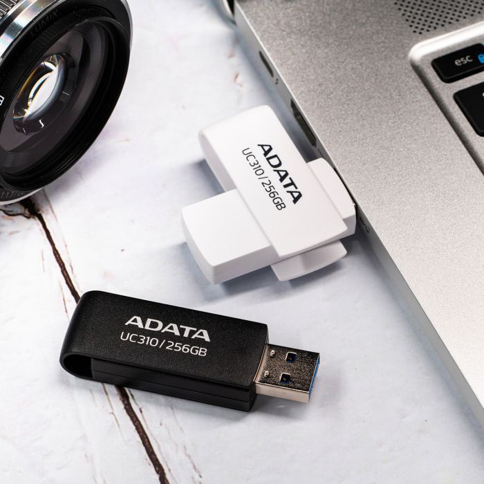 USB флеш накопитель ADATA 32GB UC310 Black USB 3.0 (UC310-32G-RBK) изображение 10