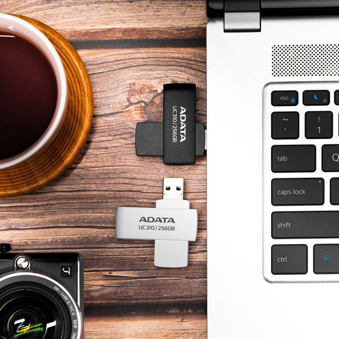 USB флеш накопитель ADATA 32GB UC310 Black USB 3.0 (UC310-32G-RBK) изображение 8