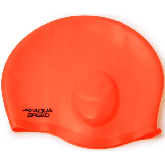 Шапка для плавания Aqua Speed Ear Cap Comfort 9896 289-75 червоний OSFM (5908217698964)