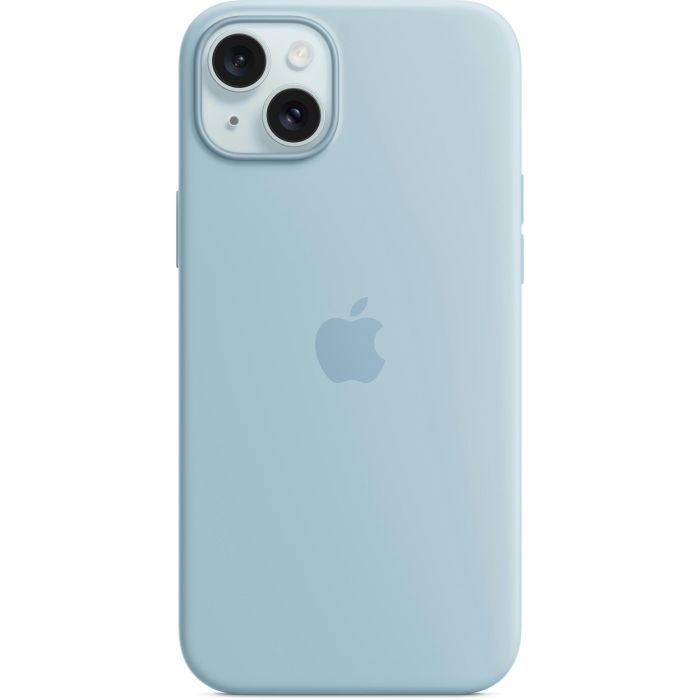 Чехол для мобильного телефона Apple iPhone 15 Plus Silicone Case with MagSafe - Light Blue,Model A3124 (MWNH3ZM/A) изображение 2