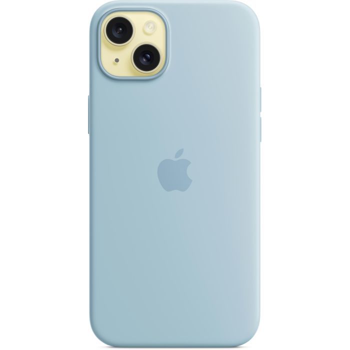 Чехол для мобильного телефона Apple iPhone 15 Plus Silicone Case with MagSafe - Light Blue,Model A3124 (MWNH3ZM/A) изображение 3