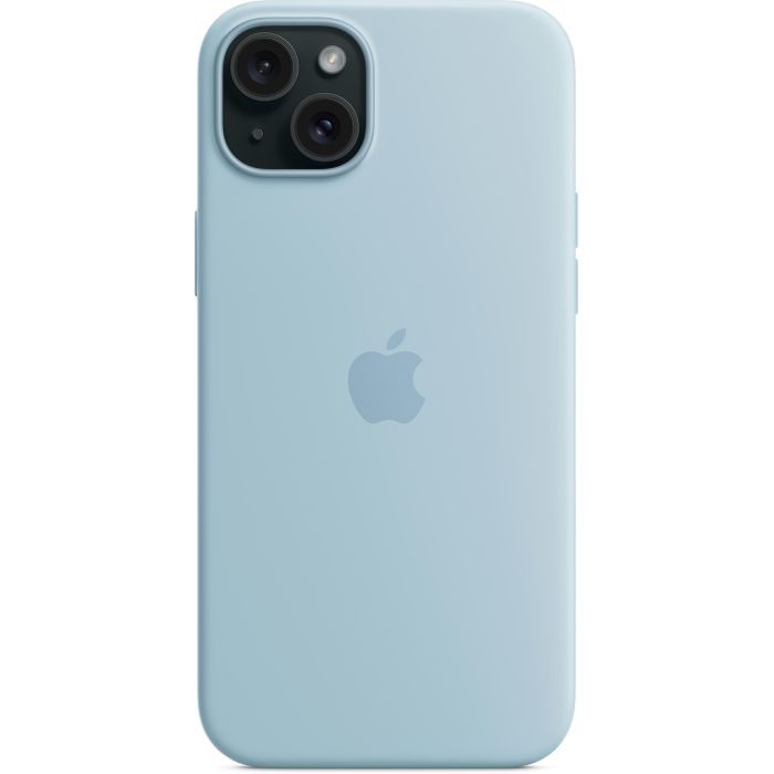Чехол для мобильного телефона Apple iPhone 15 Plus Silicone Case with MagSafe - Light Blue,Model A3124 (MWNH3ZM/A) изображение 4