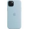 Чехол для мобильного телефона Apple iPhone 15 Plus Silicone Case with MagSafe - Light Blue,Model A3124 (MWNH3ZM/A) изображение 4