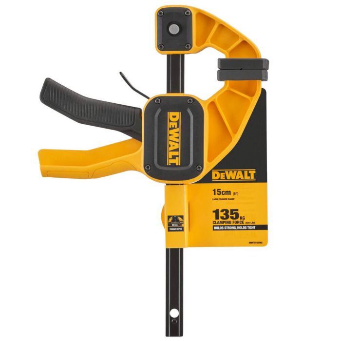 Струбцина DeWALT "L" триггерная (быстрозажимная), 300 мм, давление 135 кг. (DWHT0-83193) изображение 3