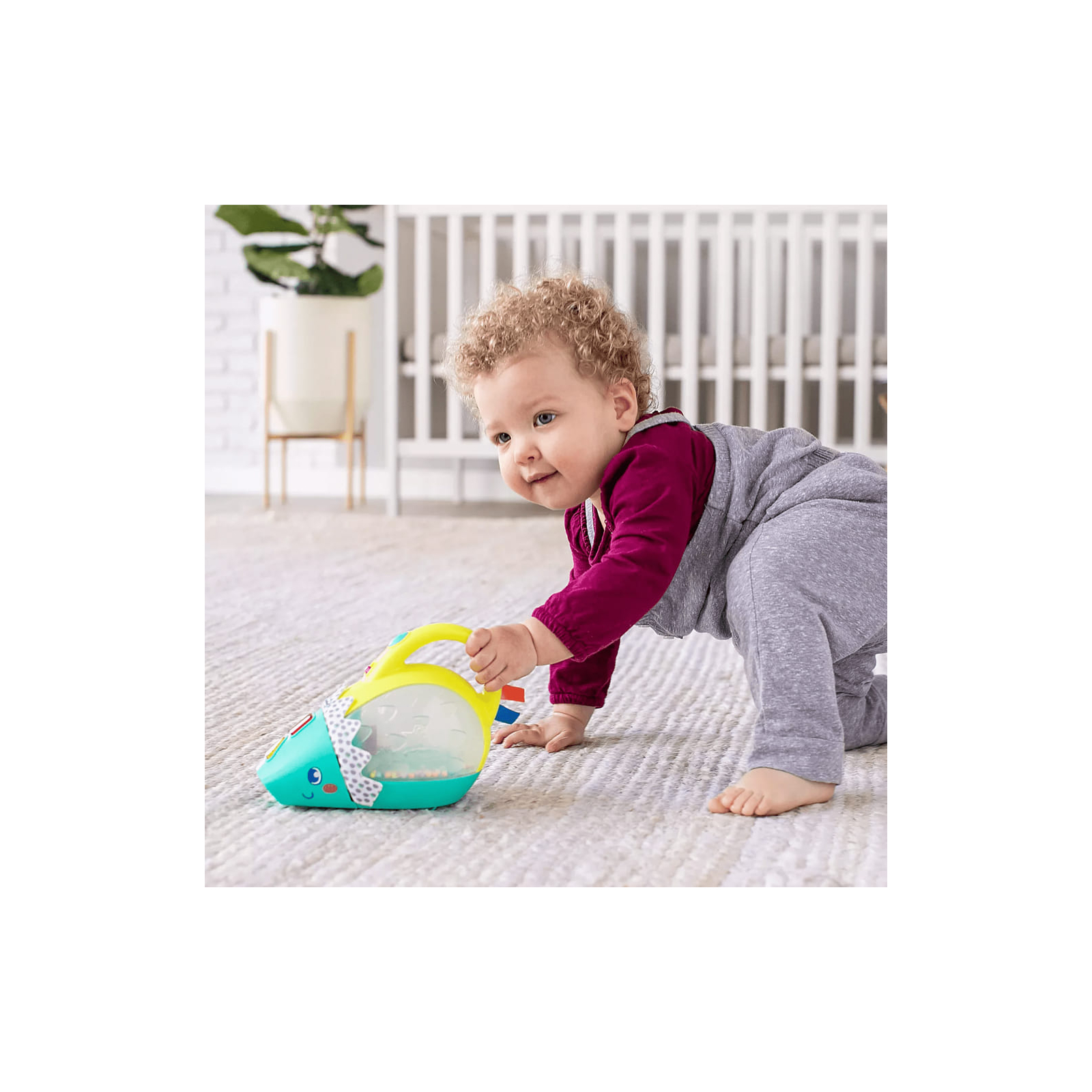 Развивающая игрушка Infantino Музыкальный ежик-пылесос (307015) изображение 4