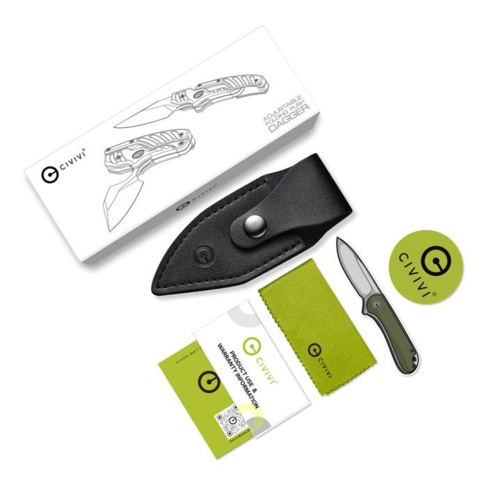Нож Civivi Typhoeus Fixed Blade Stonewash Purple G10 (C21036-2) изображение 8