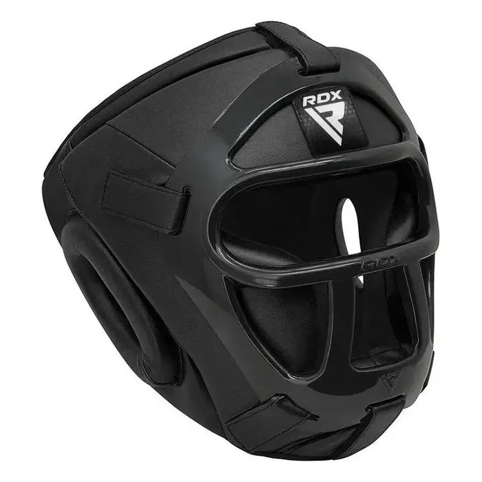 Боксерский шлем RDX T1 Grill Full Black XL (HGR-T1FB-XL) изображение 3