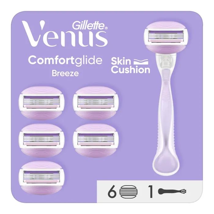 Бритва Gillette Venus ComfortGlide Breeze с 6 сменными картриджами (8006540854860)