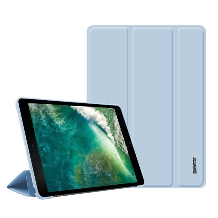 Чохол до планшета BeCover Tri Fold Hard TPU Apple iPad Air 4 10.9 2020/2022 Light Blue (706752) (706752) зображення 2
