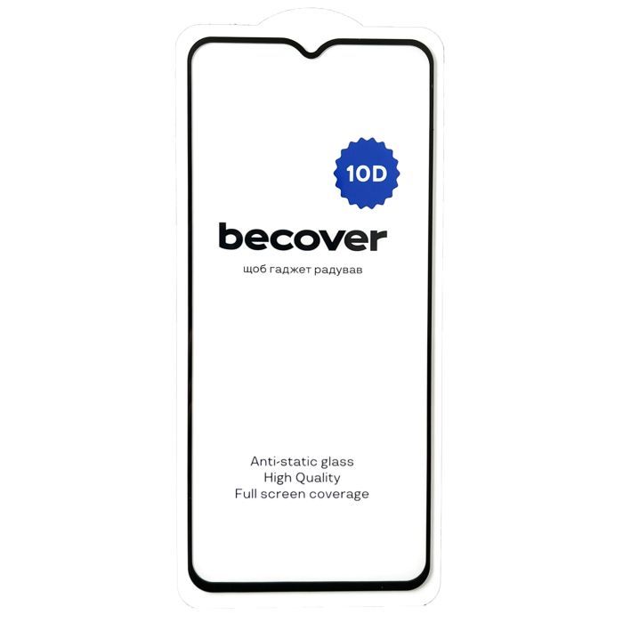 Стекло защитное BeCover Xiaomi Redmi A1 10D Black (711525) изображение 3