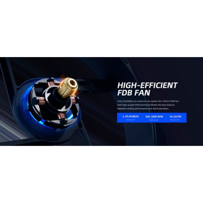 Кулер для процессора ID-Cooling FROZN A410 DK изображение 10