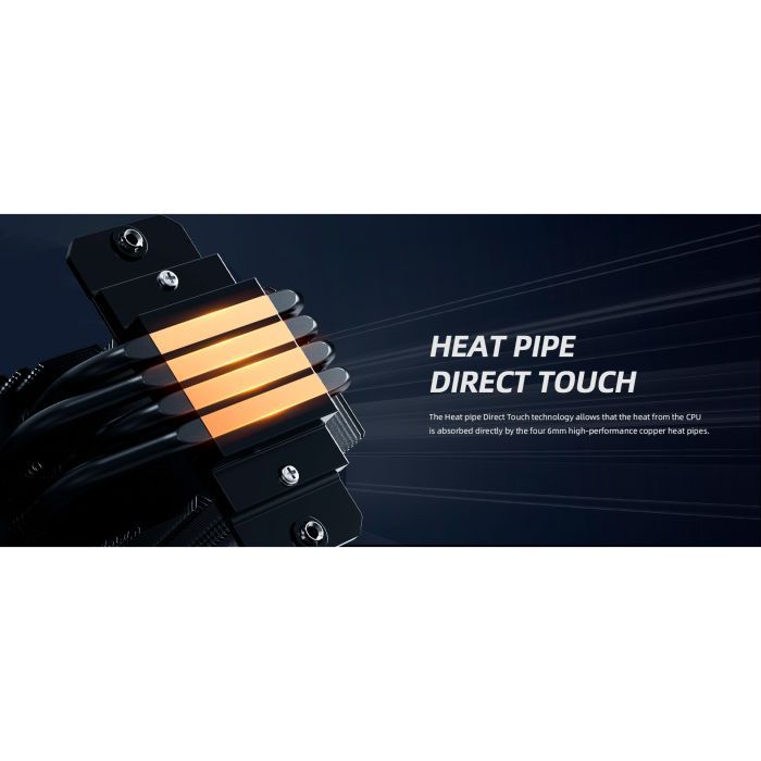 Кулер для процессора ID-Cooling FROZN A410 DK изображение 9