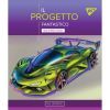 Зошит Yes А5 Fantastic Cars 18 аркушів клітинка (765181) зображення 5