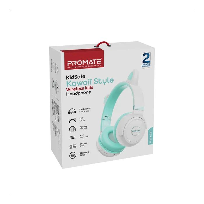 Наушники Promate Panda Lilac (panda.lilac) изображение 2