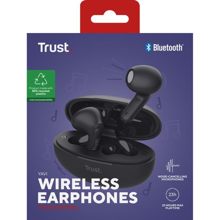 Навушники Trust Yavi Earphones White (25173) зображення 7