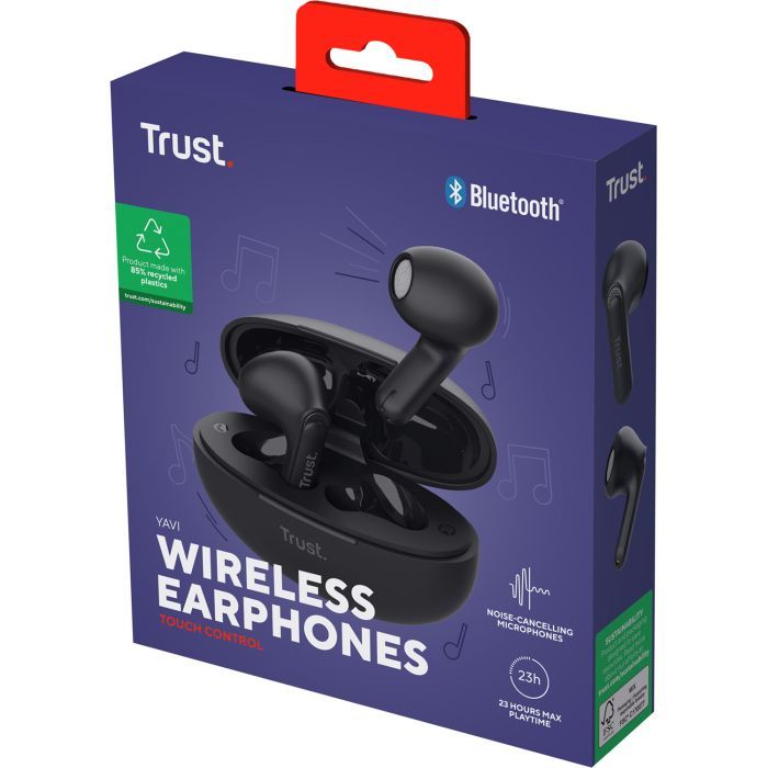 Навушники Trust Yavi Earphones White (25173) зображення 8