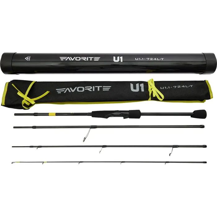 Вудилище Favorite U1 724L-T 2.18m 3-12g Fast (4 част.) (1693.07.74) зображення 5