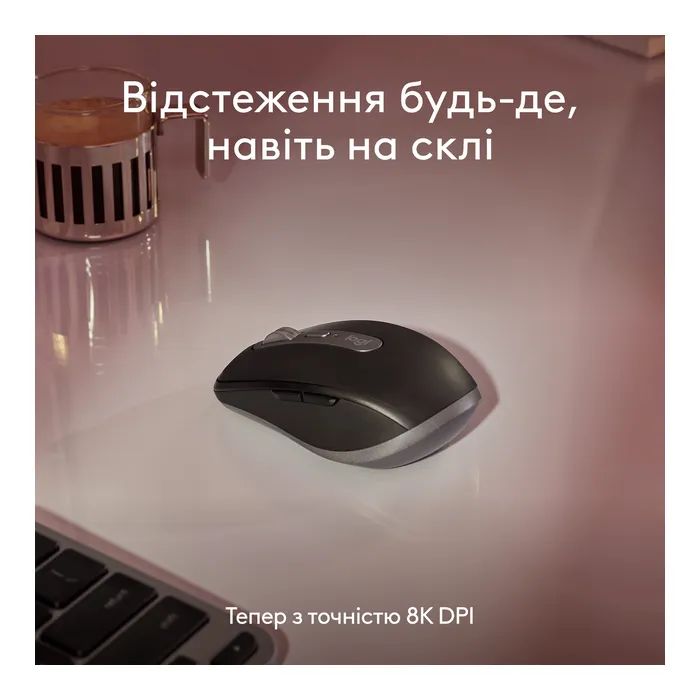 Мышка Logitech MX Anywhere 3S для MAC Wireless Space Grey (910-006947) изображение 5