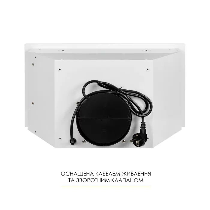 Витяжка кухонна Weilor WB 68 WH зображення 7