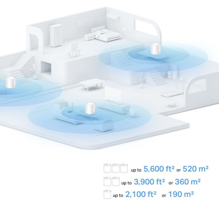 Точка доступа Wi-Fi TP-Link DECO-X10-2-PACK изображение 5