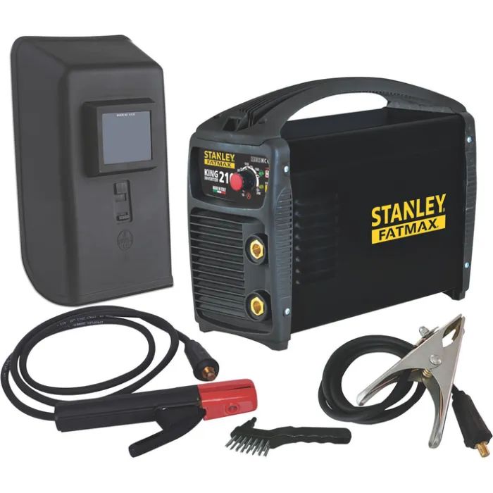 Сварочный аппарат Stanley инверторный 15-200 A, длительность нагрузки 100% (KING210) изображение 2