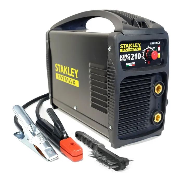 Сварочный аппарат Stanley инверторный 15-200 A, длительность нагрузки 100% (KING210) изображение 3