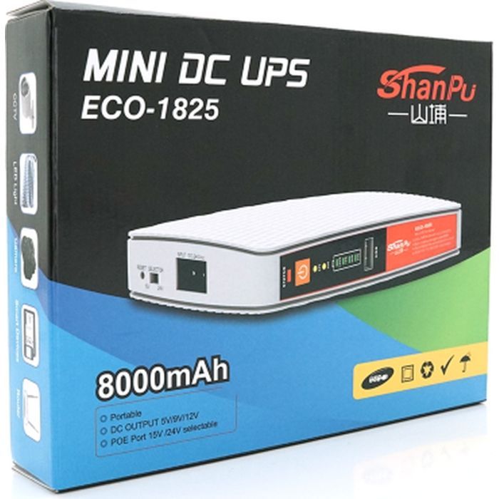 Пристрій безперебійного живлення Voltronic Eco-1825 18W (Eco-1825) зображення 5