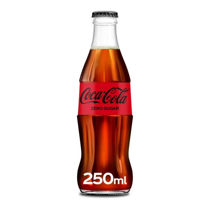 Напій Coca-Cola Zero Безалкогольний сильногазований Без цукру 250 мл (90338120)