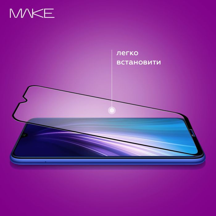 Скло захисне MAKE Xiaomi Poco F6 Pro (MGF-XPF6P) зображення 6