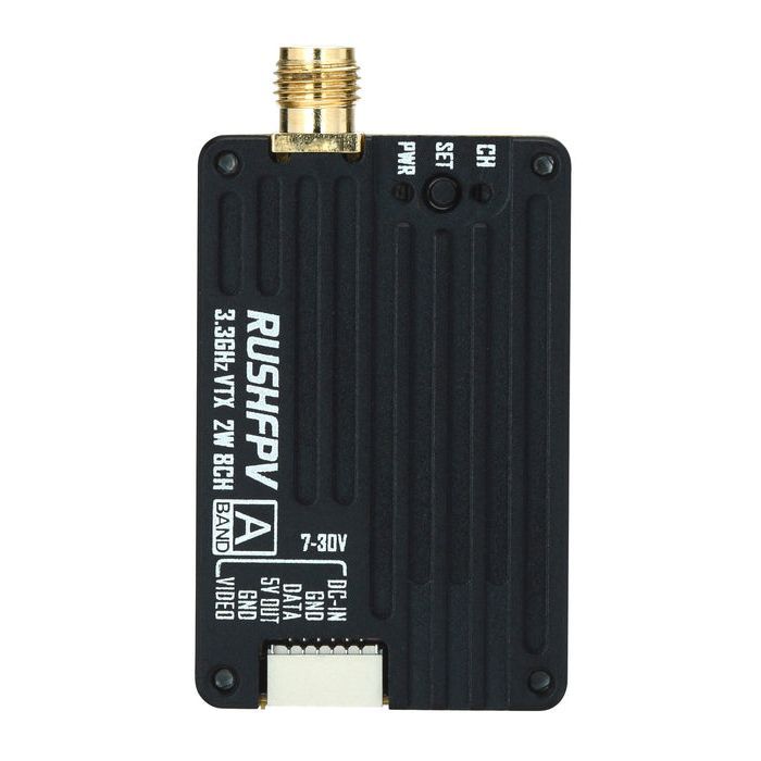 Видеопередатчик (VTX) RushFPV 3.3G 2W VTX + antenna (CC-01)