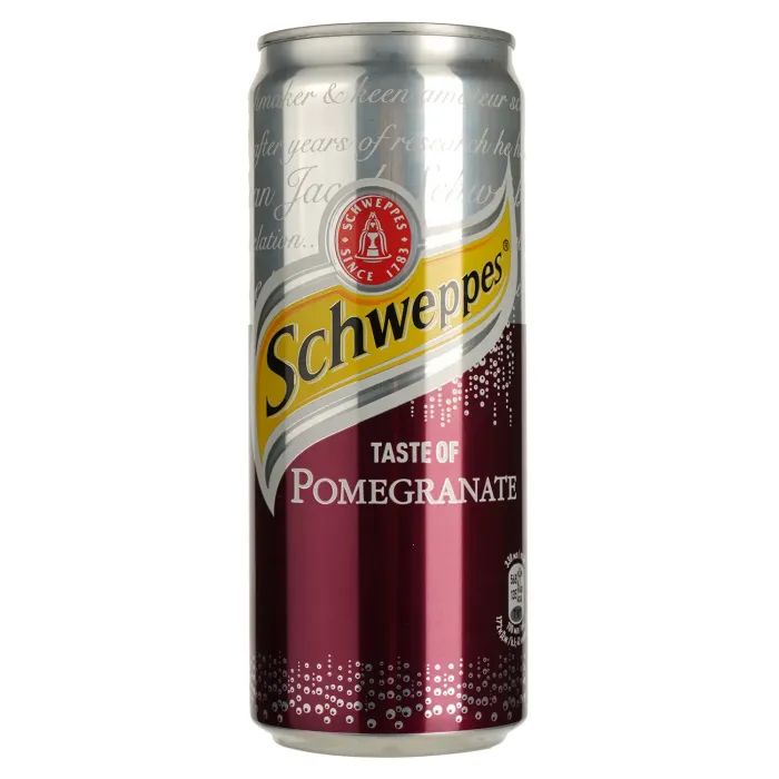Напиток Schweppes Pomegranate Безалкогольный сильногазированный 750 мл (5449000312211)