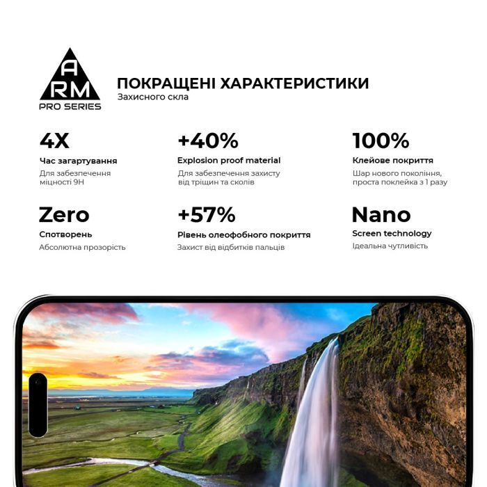 Скло захисне Armorstandart Pro Apple iPhone 16 (ARM78508) зображення 5