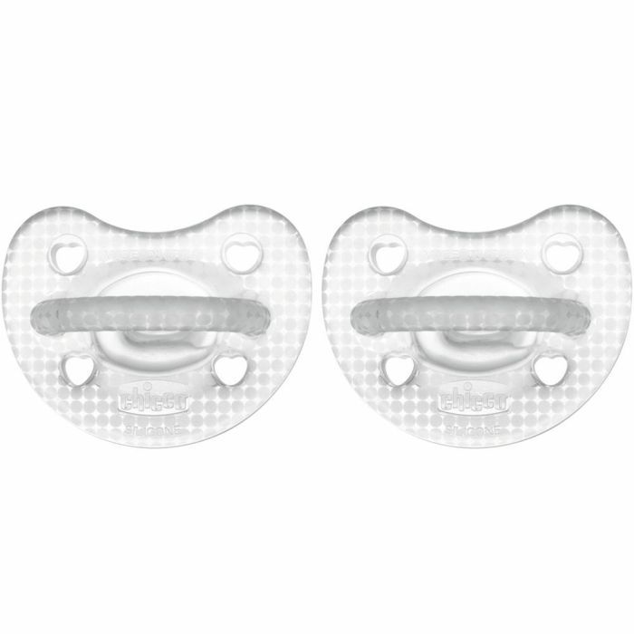 Пустышка Chicco Physioforma Crystal силиконовая от 6 до 16 месяцев 2 шт (73087.31)