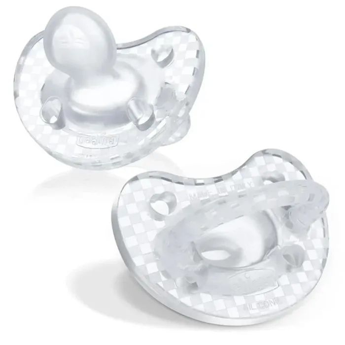 Пустышка Chicco Physioforma Crystal силиконовая от 6 до 16 месяцев 2 шт (73087.31) изображение 4