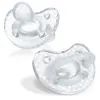 Пустышка Chicco Physioforma Crystal силиконовая от 2 до 6 месяцев 2 шт (73088.31) изображение 4