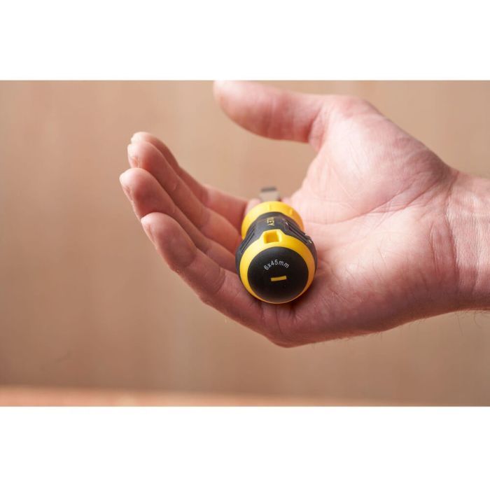 Отвертка Stanley Cushion Grip, SL 6,5x45мм, с расширяющимся жалом. (STHT16147-0) изображение 5