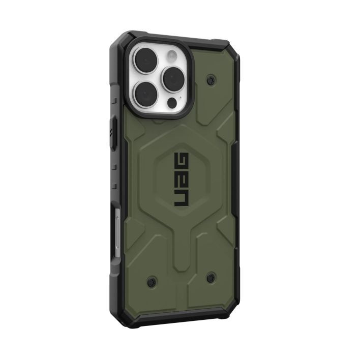Чехол для мобильного телефона UAG iPhone 16 Pro Max Pathfinder Magsafe Silver (114469113333) изображение 2