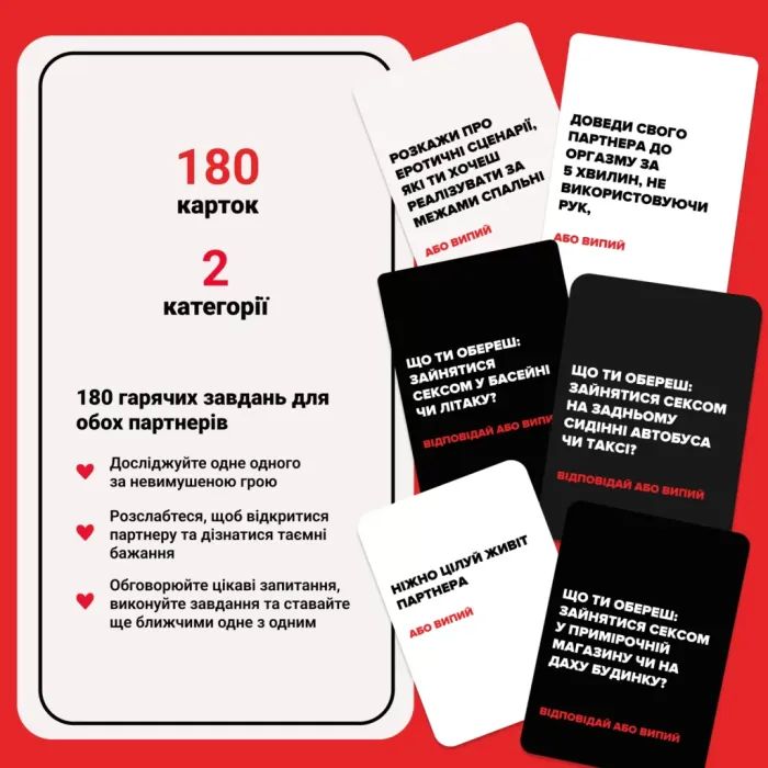 Настільна гра 18+ Memo Games (Не) пʼяні кохані (0021-1) зображення 3
