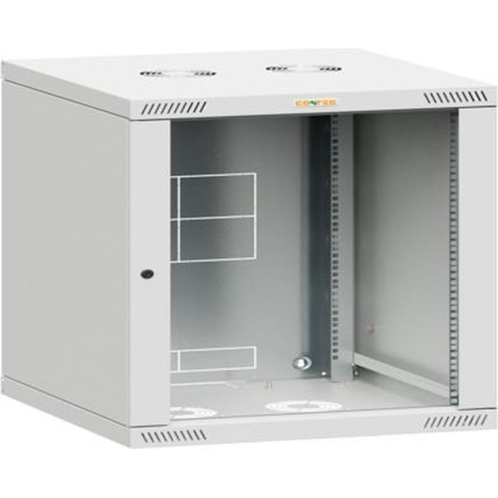 Шафа настінна Conteg 9U 19" глибина 450мм, розібрана, RAL7035 (RQN-U-09-60/45)