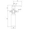 Дозатор для жидкого мыла Interline L 405 old white изображение 2