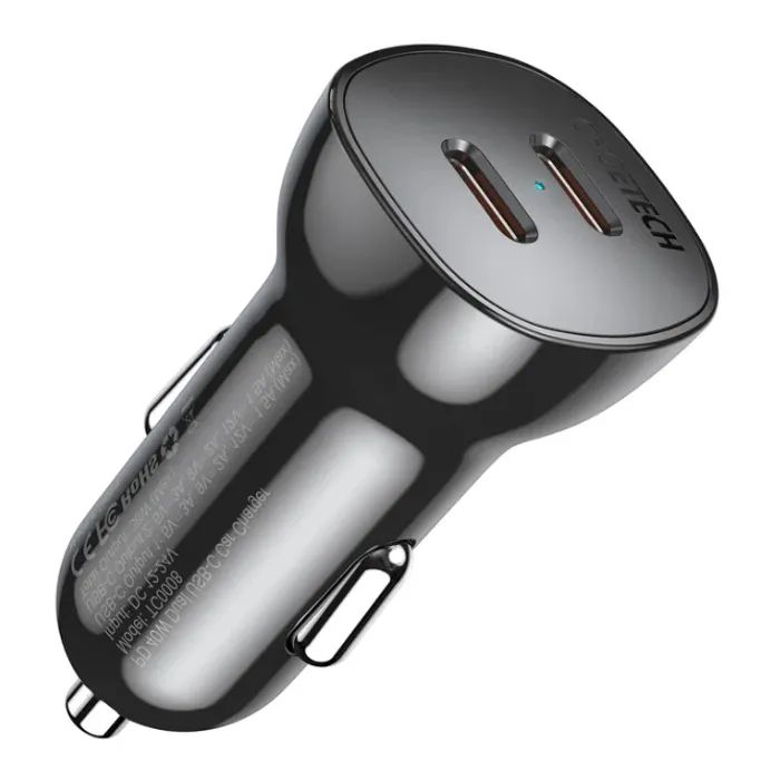 Зарядное устройство Choetech 2xUSB 40W (2xUSB-C) PD3.0 20W (TC0008-V2-BK) изображение 3