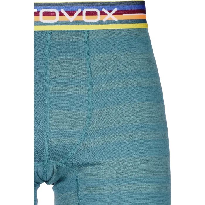 Термоштани Ortovox 185 Rock'n'Wool Short Pants Mns pacific green - L - бірюзовий (025.001.0165) зображення 2