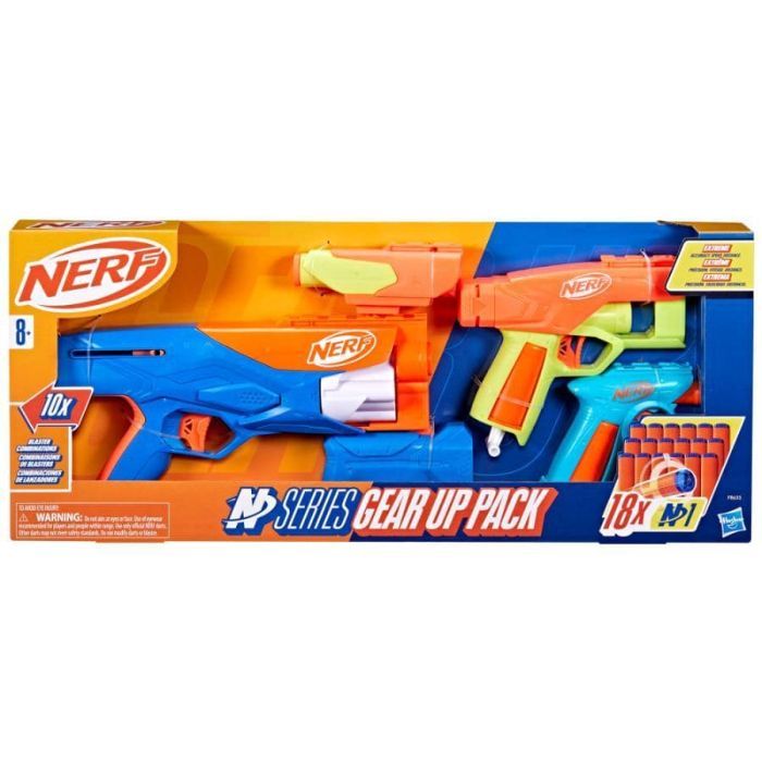 Іграшкова зброя Hasbro Набір бластерів Nerf N Series Gear Up Pack (F8633) зображення 4