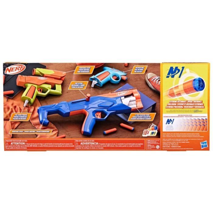 Іграшкова зброя Hasbro Набір бластерів Nerf N Series Gear Up Pack (F8633) зображення 5