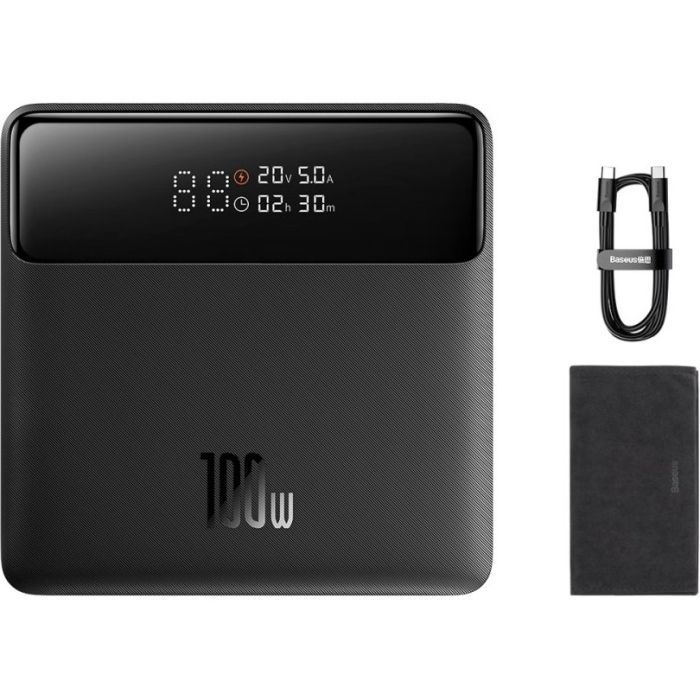 Батарея універсальна Baseus Blade 20000mAh 100W OE, black (PPBL000301) зображення 6