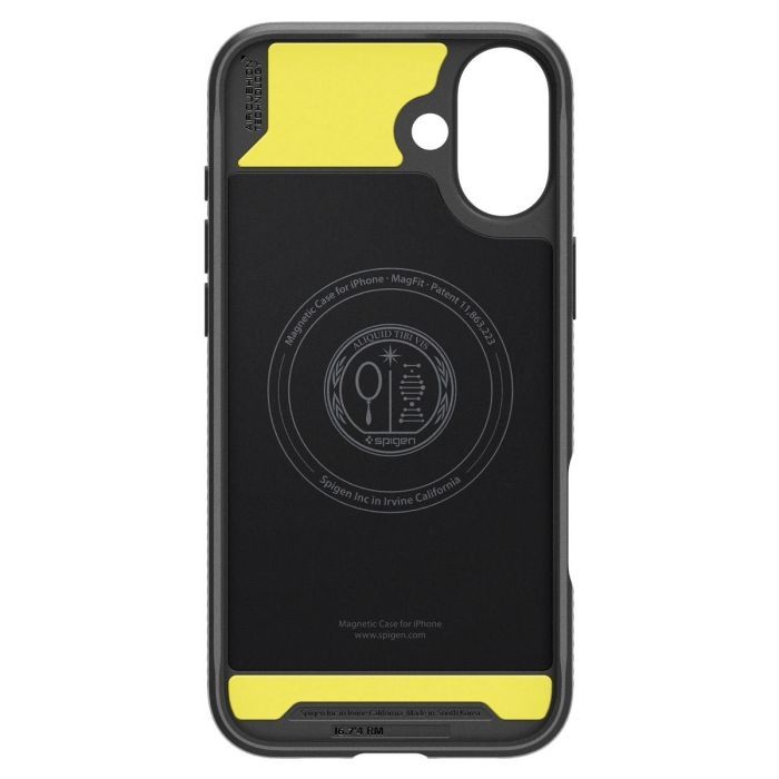 Чехол для мобильного телефона Spigen iPhone 16 Rugged Armor MagFit Matte Black (ACS08214) изображение 6