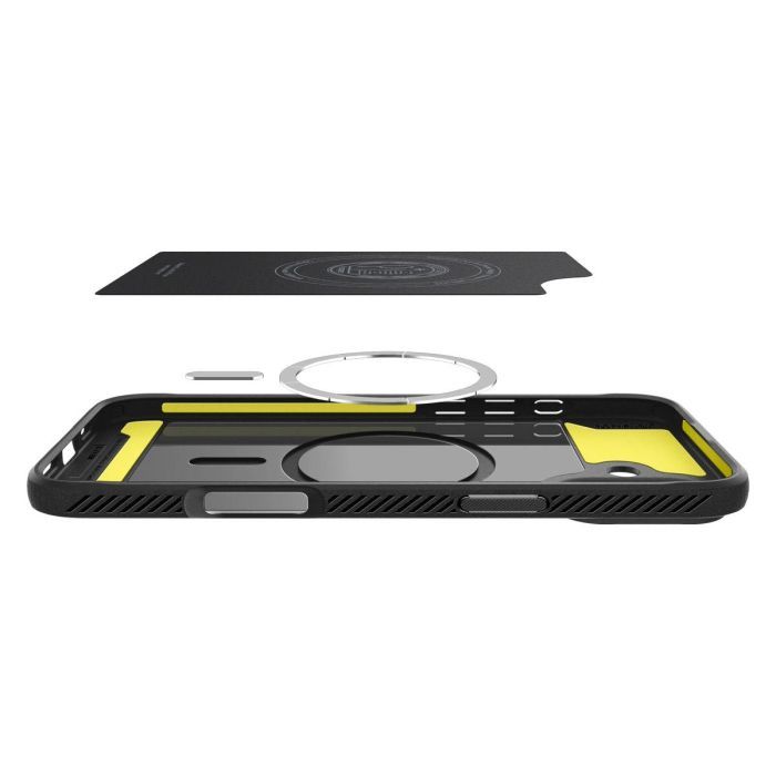 Чехол для мобильного телефона Spigen iPhone 16 Rugged Armor MagFit Matte Black (ACS08214) изображение 7